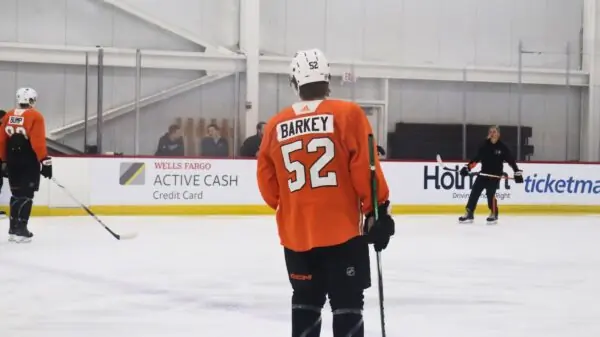 Philadelphia Flyers prospect Denver Barkey