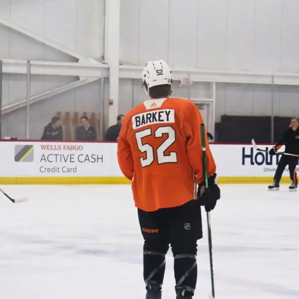 Philadelphia Flyers prospect Denver Barkey