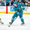 San Jose Sharks forward Collin Graf