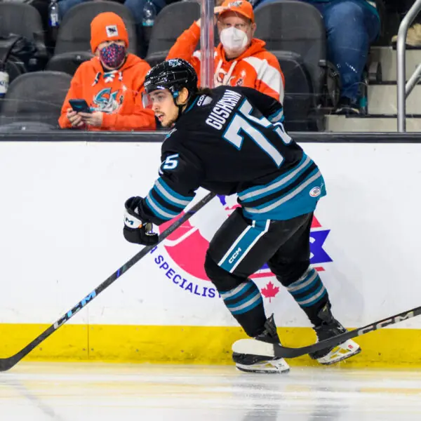 San Jose Barracuda forward Danil Gushchin