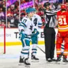 San Jose Sharks forward Thomas Bordeleau