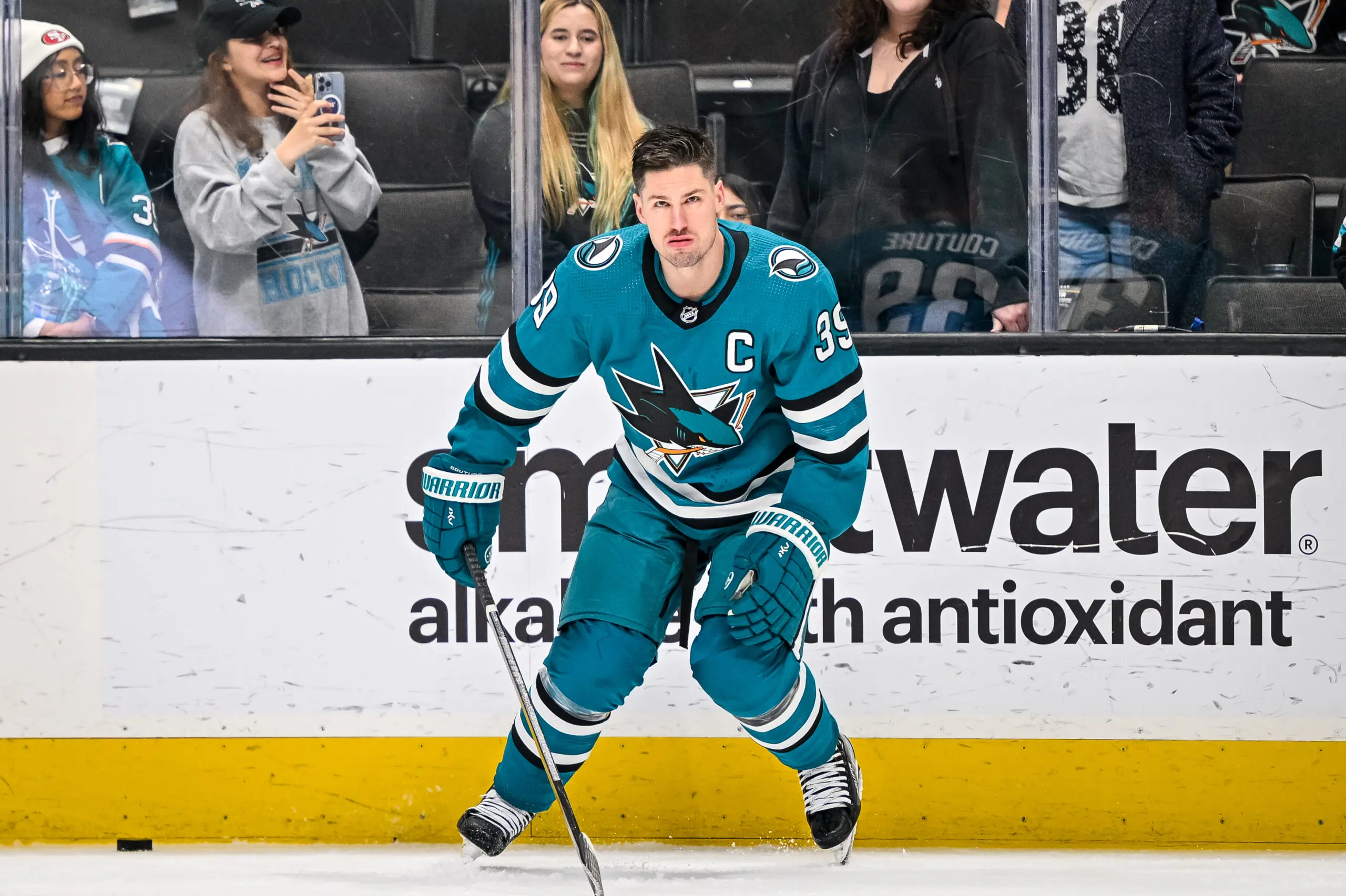 San Jose Sharks captain Logan Couture