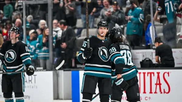 San Jose Sharks defenseman Shakir Mukhamadullin
