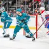 San Jose Sharks forward Andrew Poturalski