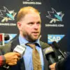 San Jose Sharks head coach Ryan Warsofsky