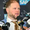 San Jose Sharks head coach Ryan Warsofsky