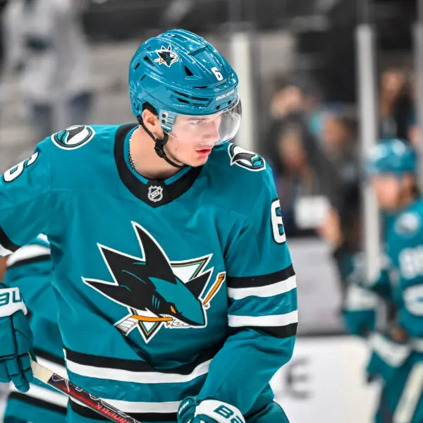 San Jose Sharks prospect defenseman Sam Dickinson