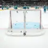 San Jose Sharks participate in warmups before a game against the Seattle Kraken