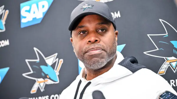 San Jose Sharks GM Mike Grier