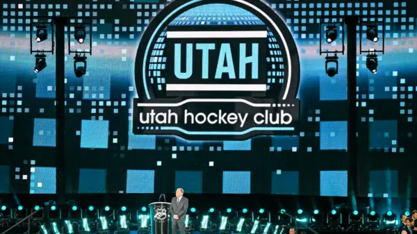 Utah Mammoth drafting fourth overall at the 2024 NHL Draft. San Jose Sharks selected first overall.
