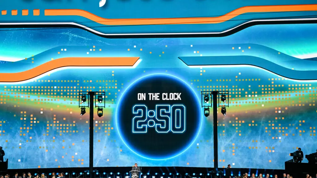 San Jose Sharks draft clock