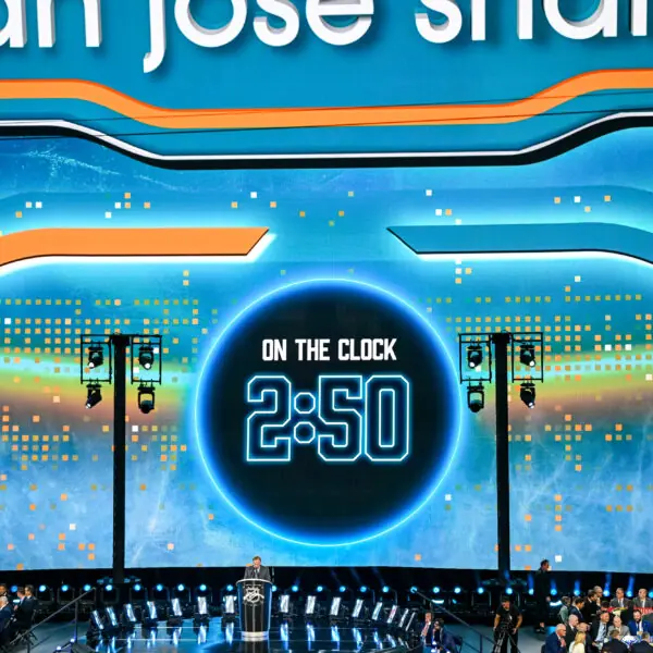 San Jose Sharks draft clock