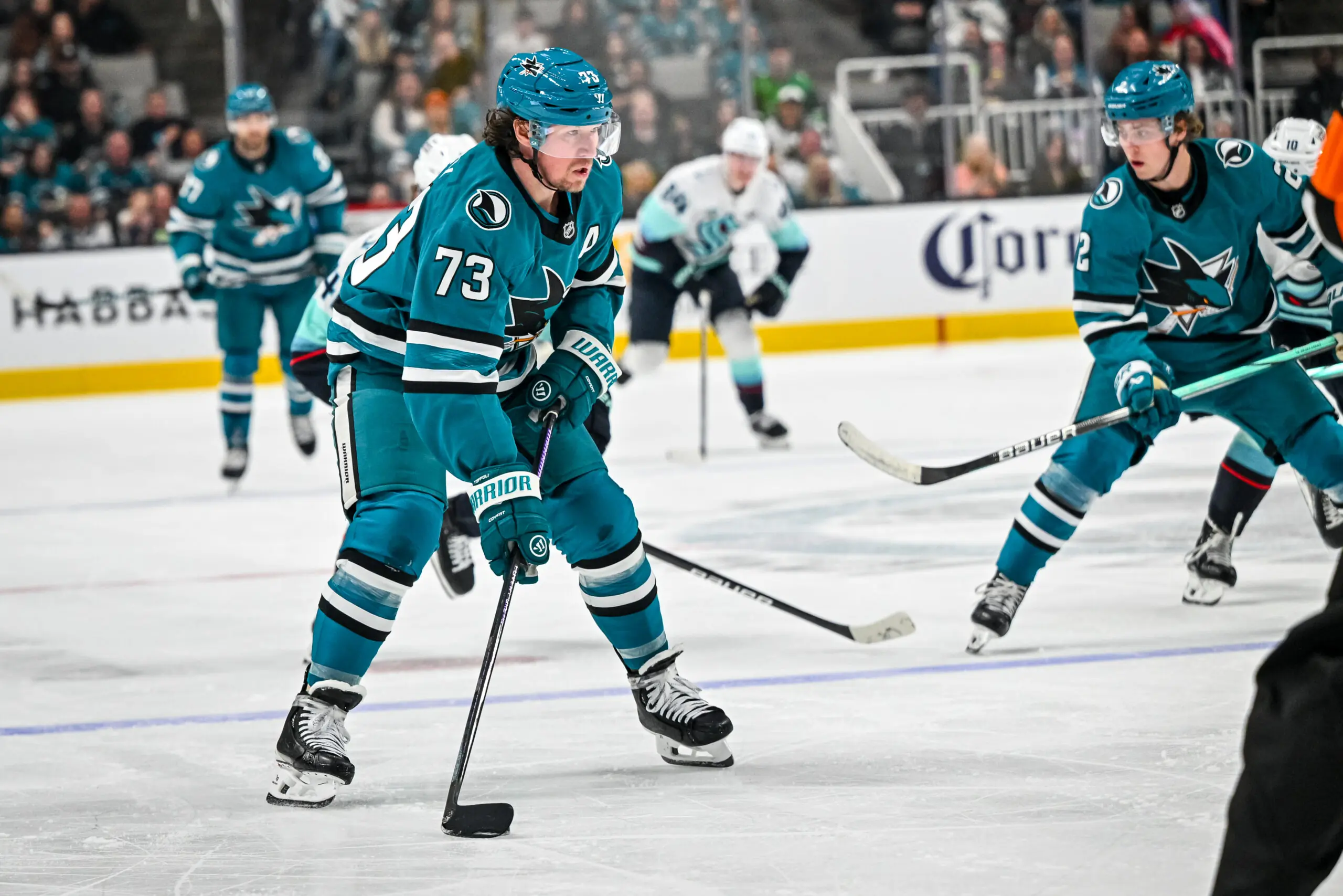 San Jose Sharks forward Tyler Toffoli