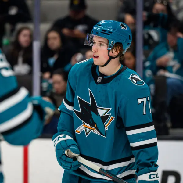 San Jose Sharks rookie Macklin Celebrini