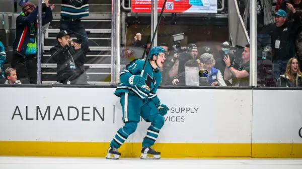 San Jose Sharks rookie Macklin Celebrini