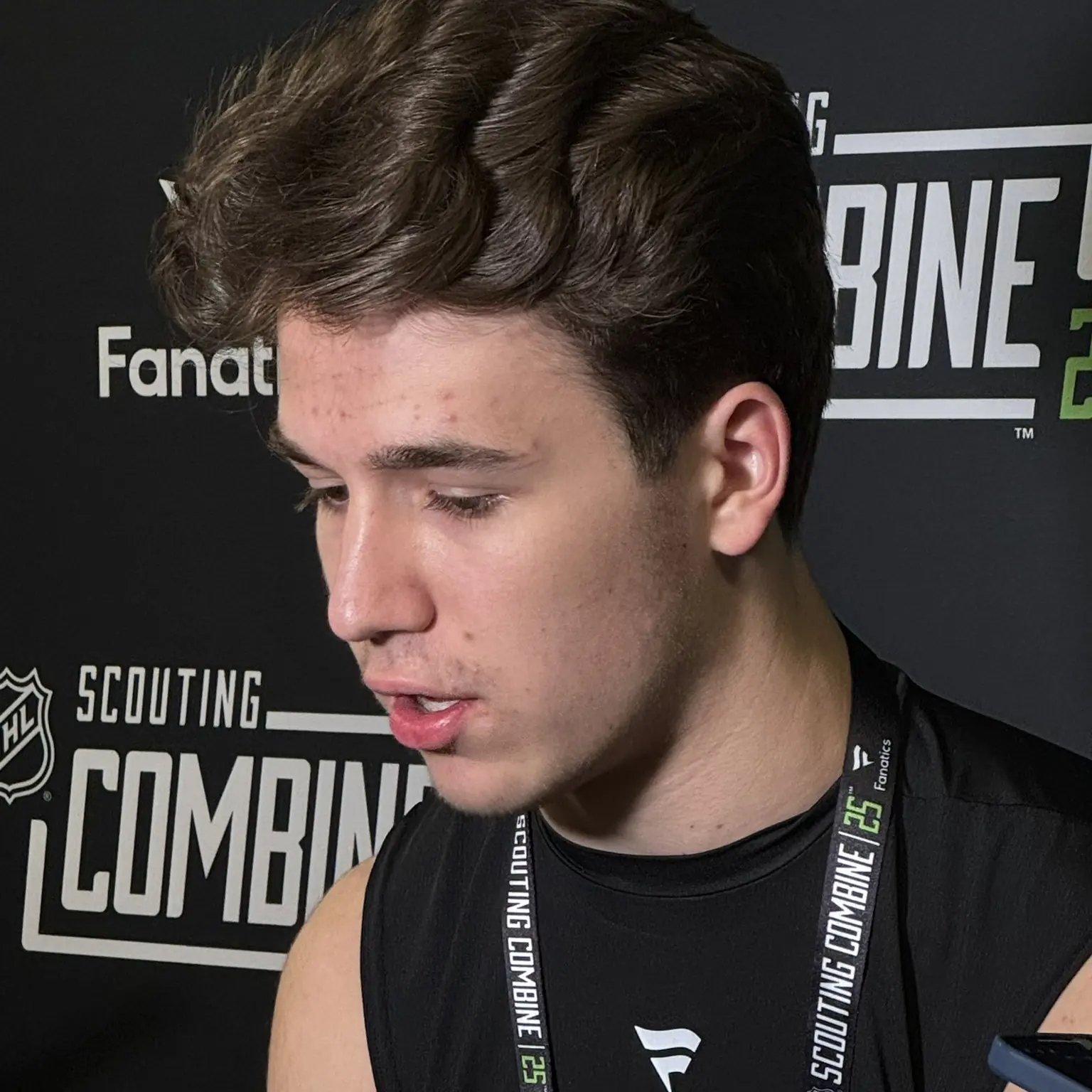 Projected San Jose Sharks draft pick Michael Misa