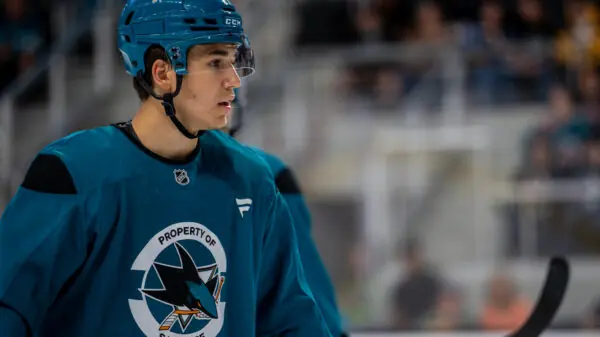 San Jose Sharks prospect Michael Misa