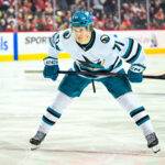 San Jose Sharks center Macklin Celebrini