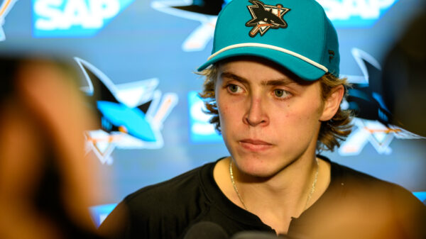 San Jose Sharks forward Will Smith