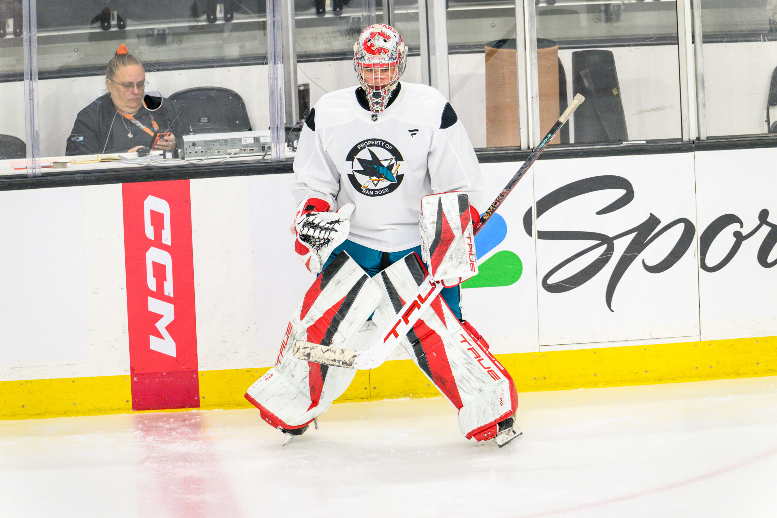 Report: Sharks Top Goalie Prospect To Play NCAA Hockey in 26-27