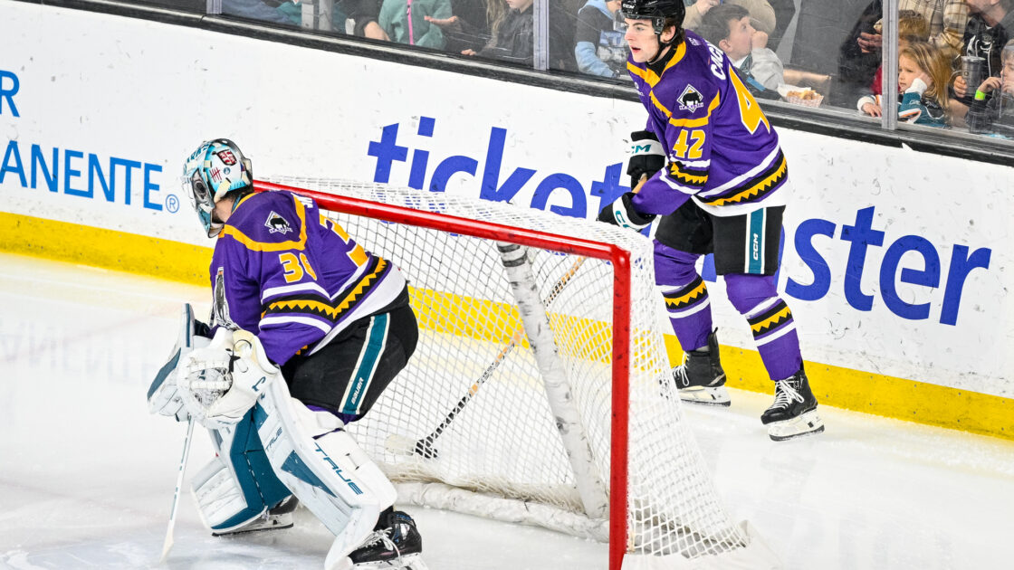 San Jose Sharks prospect Luca Cagnoni