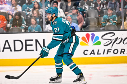 San Jose Sharks forward Alexander Wennberg