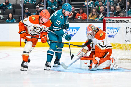 San Jose Sharks against Anaheim Ducks