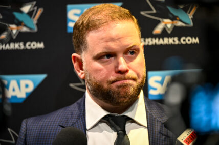 San Jose Sharks head coach Ryan Warsofsky