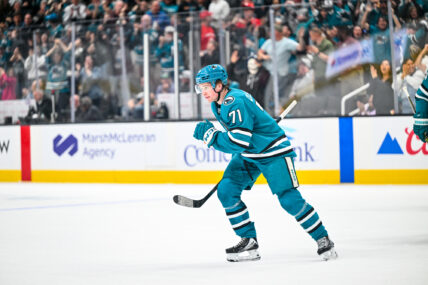 San Jose Sharks forward Macklin Celebrini