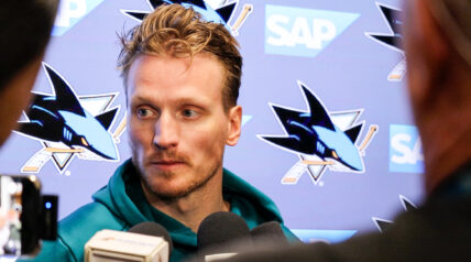 San Jose Sharks defenseman John Klingberg