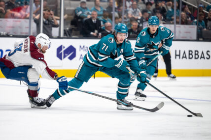 San Jose Sharks forward Macklin Celebrini