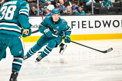 San Jose Sharks forward Macklin Celebrini