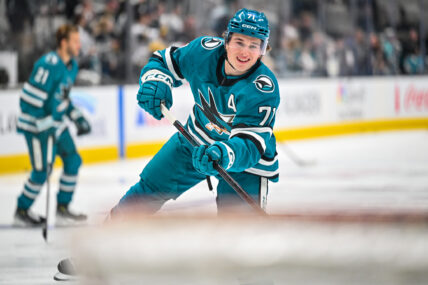 San Jose Sharks forward Macklin Celebrini