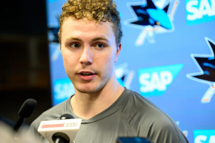 San Jose Sharks forward Carson Wetsch