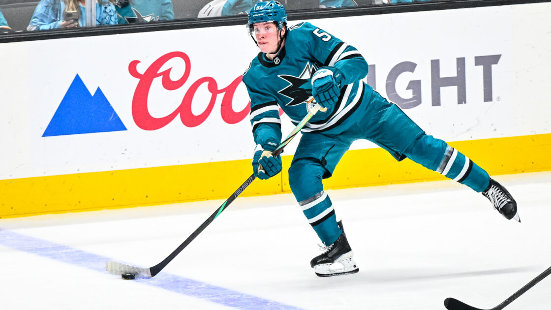 San Jose Sharks forward Collin Graf