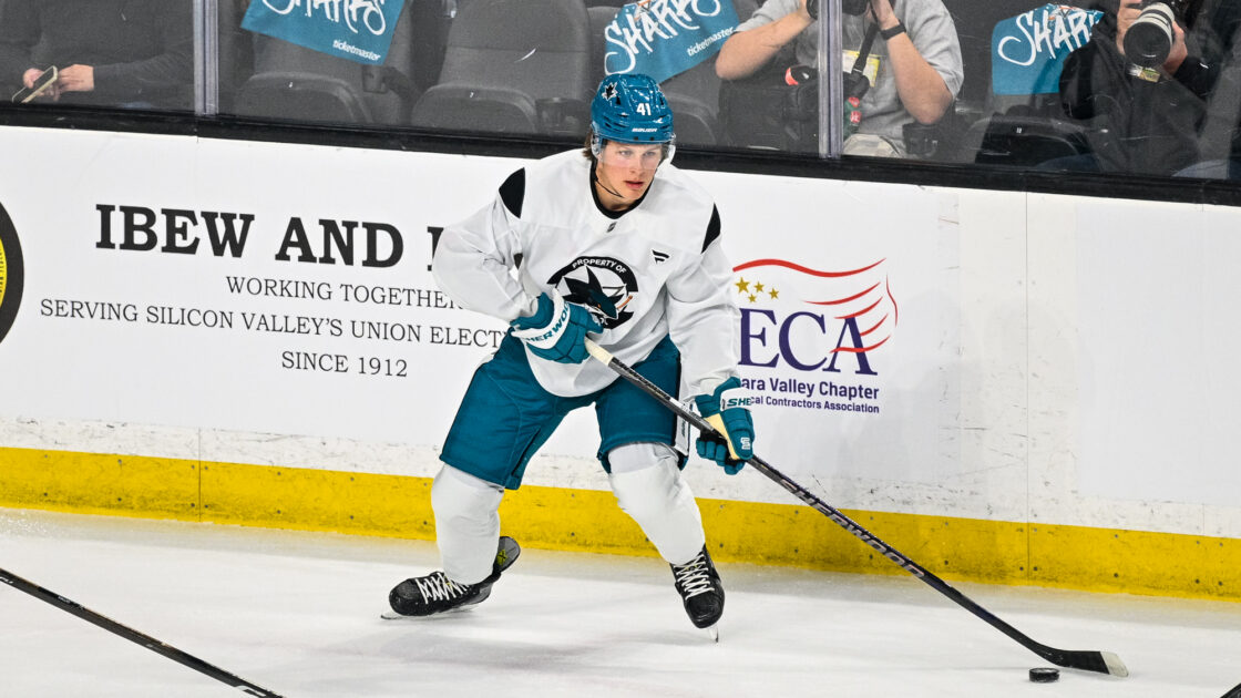 San Jose Sharks Forward Ivar Stenberg