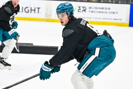 San Jose Sharks defenseman Sam Dickinson