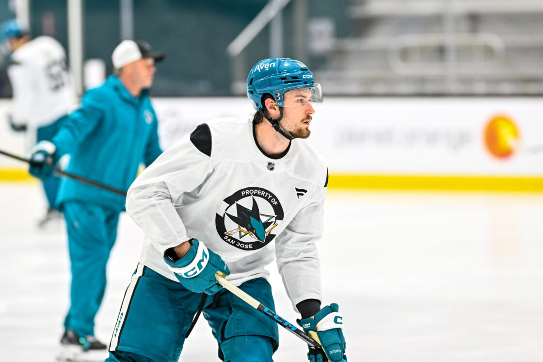 San Jose Sharks forward Zack Ostapchuk
