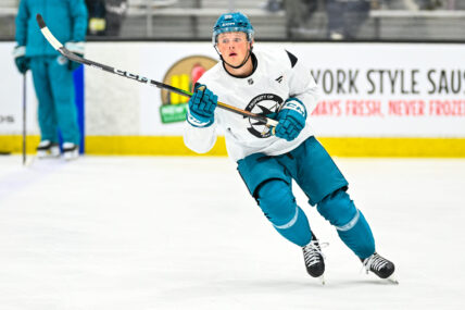 San Jose Sharks forward Ethan Cardwell