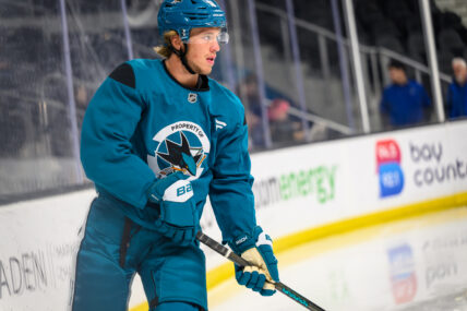 San Jose Sharks forward Quentin Musty