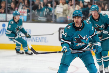 San Jose Sharks forward Kiefer Sherwood