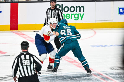 San Jose Sharks defenseman Jacob Trouba