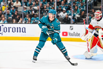 San Jose Sharks forward Macklin Celebrini