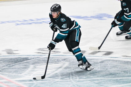 San Jose Sharks forward Ivar Stenberg