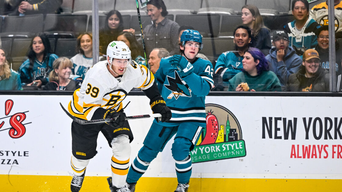 San Jose Sharks defenseman Luca Cagnoni