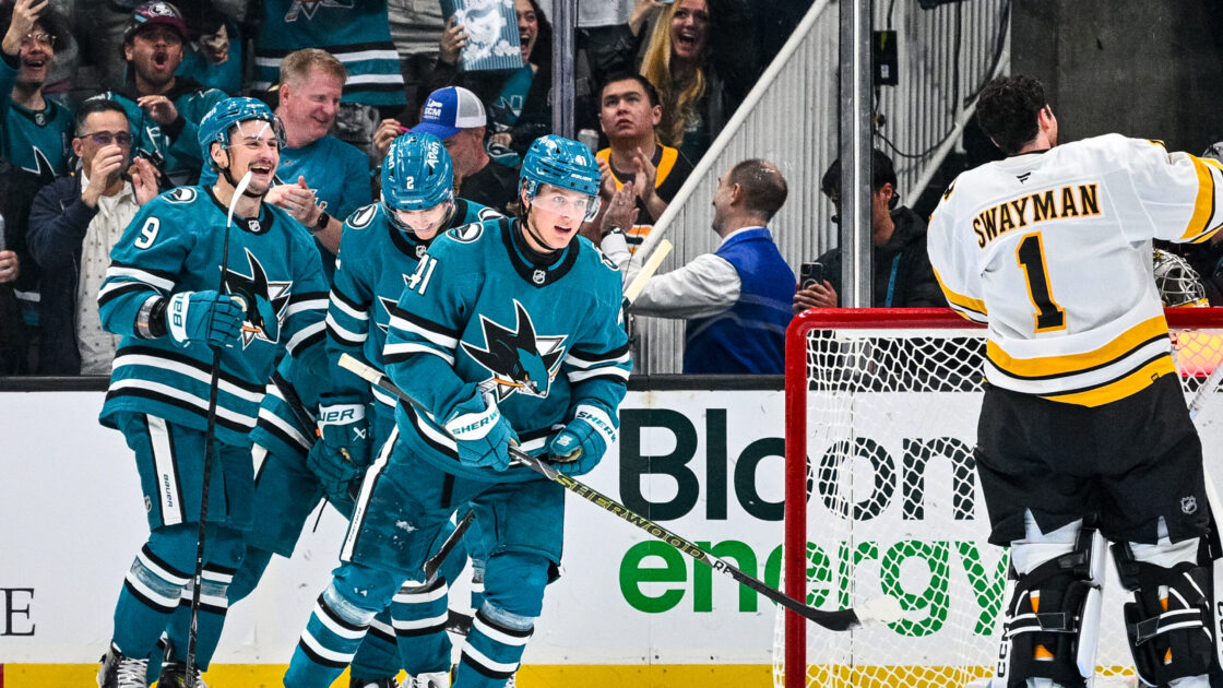 San Jose Sharks forward Ivar Stenberg